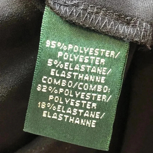 Lauren Ralph Lauren Dress Green Label Black Dress Size 2 - Picture 13 of 14